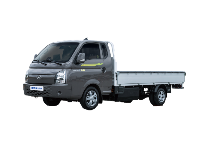 Koreatriaxle 1t Long body EV truck(Porter) / Super Cap / Aluminum Zinc
